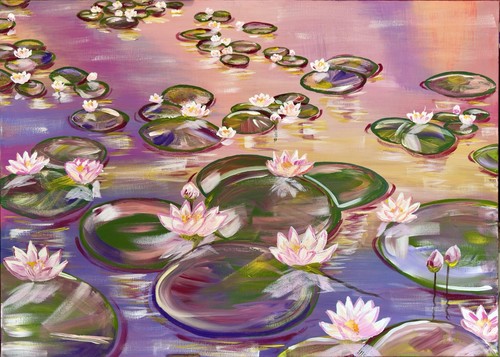 Selbstgemalt acrylgemälde - selbstgemalt,