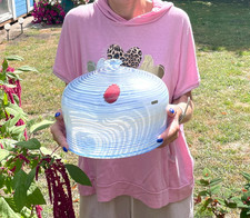 Bertil Vallien , Design Vase für Kosta Boda Atelier, Label, signiert