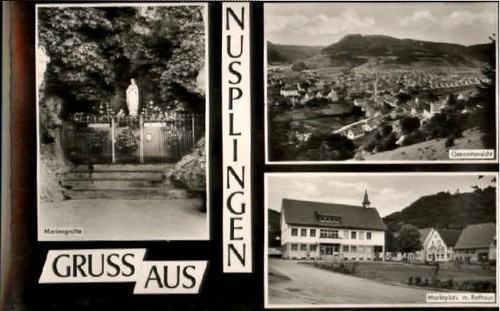 Nusplingen mariengrotte - nusplingen,