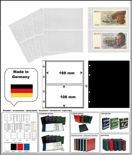 Banknotenhüllen numoh nh - numoh,