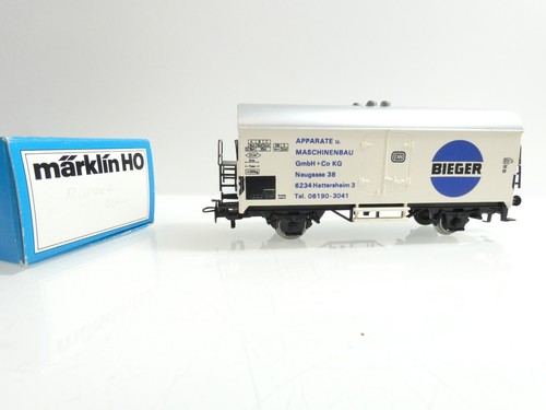 Märklin werbewagen bieger - h0,