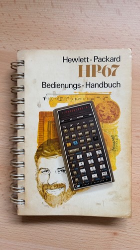Taschenrechner - hp-67,