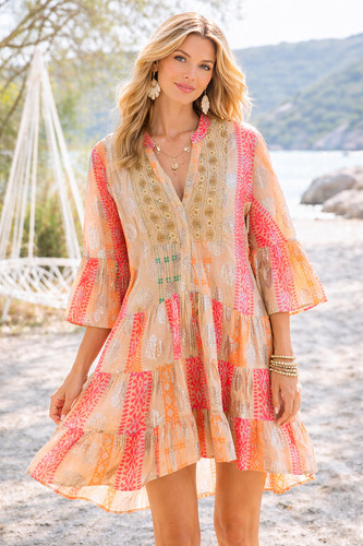 Hippie tunika stufen - hippie,