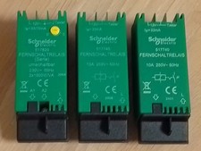 3 Stück Fernschaltrelais ELSO 12V/230V Stromstoßschalter 2x 517740 1x 517820 NEU