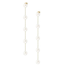 Lange Perlen Ohrringe, Perle