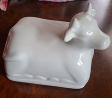 Vintage 90s Butterdose Kuh