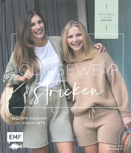 Loungwear stricken bequeme - loungwear,