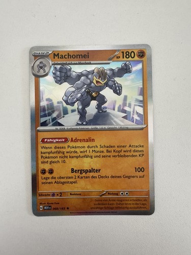 Pokémon tcg karte machomei - pokémon,