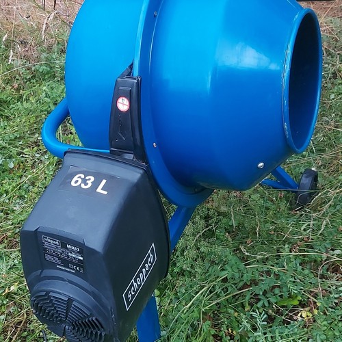 Scheppach betonmischer mix63 - betonmischer,