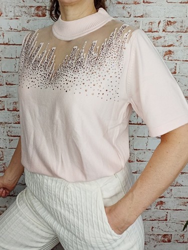 Vintage kurzarm pullover - vintage,