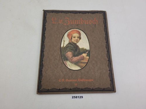 Buch zumbusch leipzig - v.,