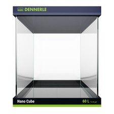 Dennerle Nano Cube Mini-Aquarium mit abgerundeten Ecken 60L