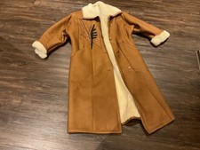 Rarität: Langer Mantel echtes