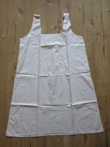 Antik nachthemd leinenstoff - antik,