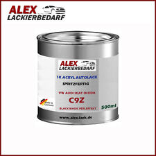 Autolack für VW C9Z Black Magic Perleffekt 0,5 Liter Spritzfertig Basislack