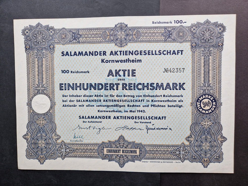 Salamander 100 1942 - ag, rm