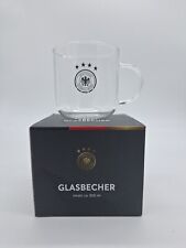 Glasbecher Becher 300ml Teetasse Kaffeetasse DFB Offizielles Produkt  NEU OVP