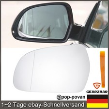 SPIEGELGLAS AUßENSPIEGEL LINKS ASPHÄRISCH BEHEIZBAR FÜR Audi A4 8K B8