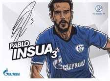 Pablo Insua Autogrammkarte FC