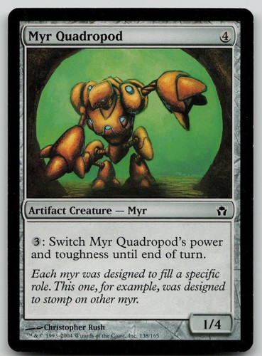 Myr quadropod 138 - myr, #138