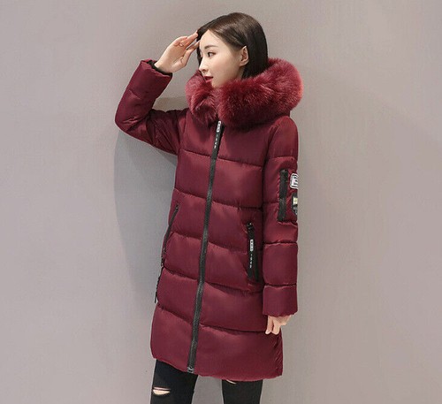 Winter hooded parka damen - parka,