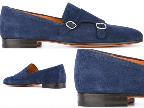 Santoni monkstrap loafers - santoni,