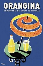 ORANGINA POSTER - VINTAGE