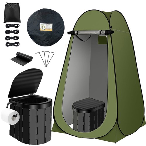 Tragbares toiletten set - tragbares, toiletten-set