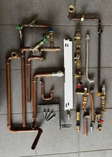 Einzelteile eines Gas-Brennwertkessels VITODENS 200 +VIESSMANN+_als Ersatzteile