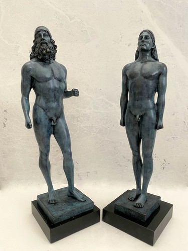 Bronzestatuen von riace - bronzestatuen,