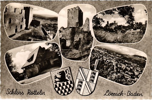 Cpa lorrach souvenir - ak,