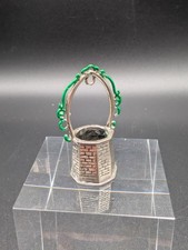 Miniatur 800 Silber Brunnen -
