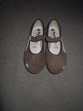 "DOCKERS" Damen Ballerina Riemchen Gr 38 braun/beige Top Zustand!!!