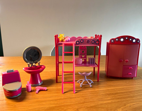Barbie möbel set - möbel-set, (nur
