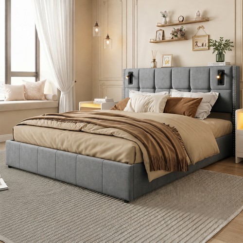 Boxspringbett 140x200 mit - boxspringbett,
