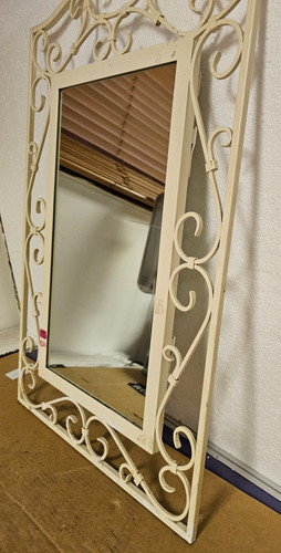 Vintage weißer schmiedeeisen - weißer,