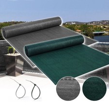 WOLTU Sichtschutz Zaunblende Windschutz 150g/m² HDPE Schattiernetz Kabelbinder