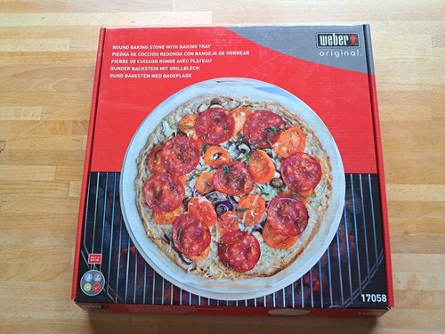Weber pizzastein 17058 rund