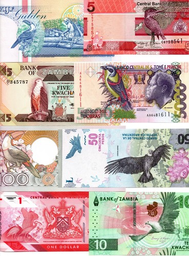 Banknoten mit vogelmotiven - 8,