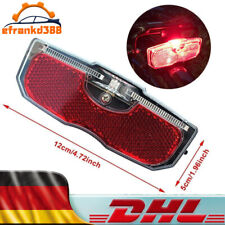 Universal LED 80mm Rot Fahrrad Batterie Rücklicht Fahrradbeleuchtung für E-Bik