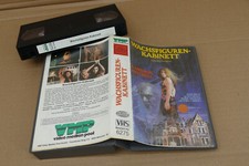 Wachsfigurenkabinett ++ Horror ++ VMP weiss VHS no Glasbox