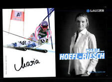 Maria Hoefl Riesch Autogrammkarte Original Signiert Skialpin + A 212055