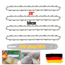 4x Sägeketten+1 Schwert 50cm