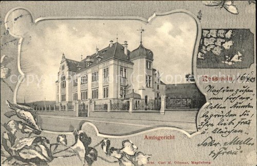 Rosswein sachsen amtsgericht - rosswein,