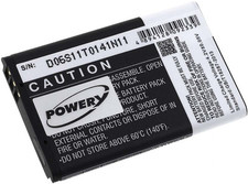 Akku für Telekom Typ A051 3,7V 1200mAh/4,4Wh Li-Ion Schwarz