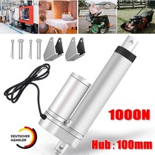 100mm 1000N Linear Actuator Mikro Linearantrieb Hubmotor 12V DC Linearmotor NEU