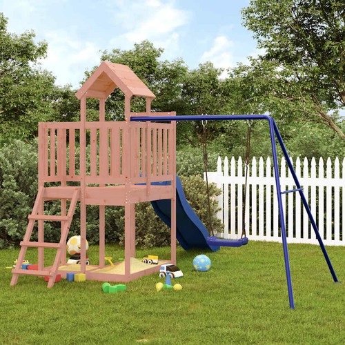 Spielturm mit rutsche schaukel - mit,