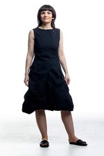 Rundholz Damen Kleid mit
