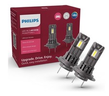 Philips H7/H18 Ultinon Access LED 6000K Car Headlight Bulbs NEW 11972U2500CX