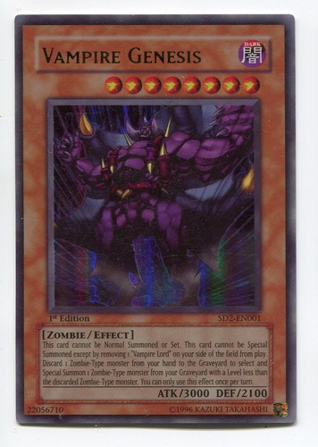 Vampire genesis - yu-gi-oh!,